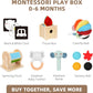 Baby Toys 0-6 Months – 7-in-1 Newborn Gift Set with Teethers, Sensory Balls & High-Contrast Flash Cards"