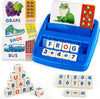 Alphabet Spelling Reading Flash Cards and Alphabet & Number Matching Game 