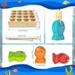 Magnetic Fishing Game for Toddlers - Wooden Montessori Toy (Ages 1-5)