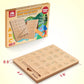 Montessori Alphabet Tracing Board - Double-Sided Wooden ABC Learning Toy (Ages 3-5) Akili Kidz