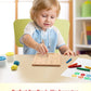 Montessori Alphabet Tracing Board - Double-Sided Wooden ABC Learning Toy (Ages 3-5) Akili Kidz