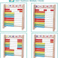 Montessori Math Abacus for Kids - Wooden Counting Toy with Clock (Ages 5-8) lzoaveus