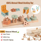 Wooden Musical Toys for Toddlers 1-3 – Montessori Percussion Set (Neutral Colors)