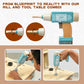 Wooden Tool Set for Kids - Complete Workbench with Realistic Tools & Apron (Ages 3-9)