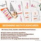 Fun Addition & Subtraction Flash Cards for Toddler Learning & Kindergarten Montessori Play