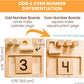 Fun Addition & Subtraction Flash Cards for Toddler Learning & Kindergarten Montessori Play